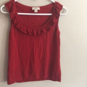 LOFT sleeveless blouse